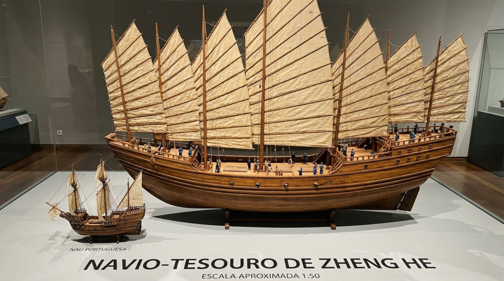 navios comparação